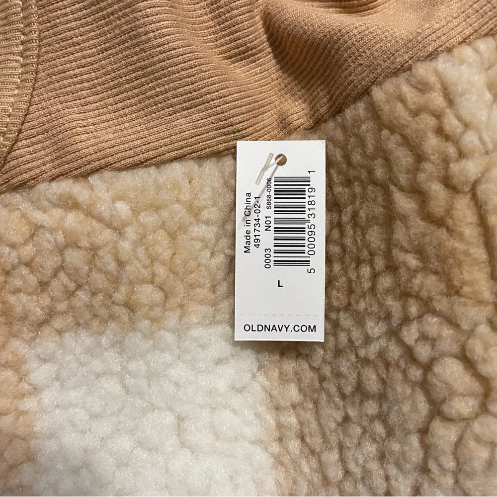 Dog outfit Sherpa coat